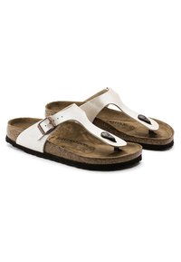 Birkenstock GIZEH BF NARROW - Sandalen - white
