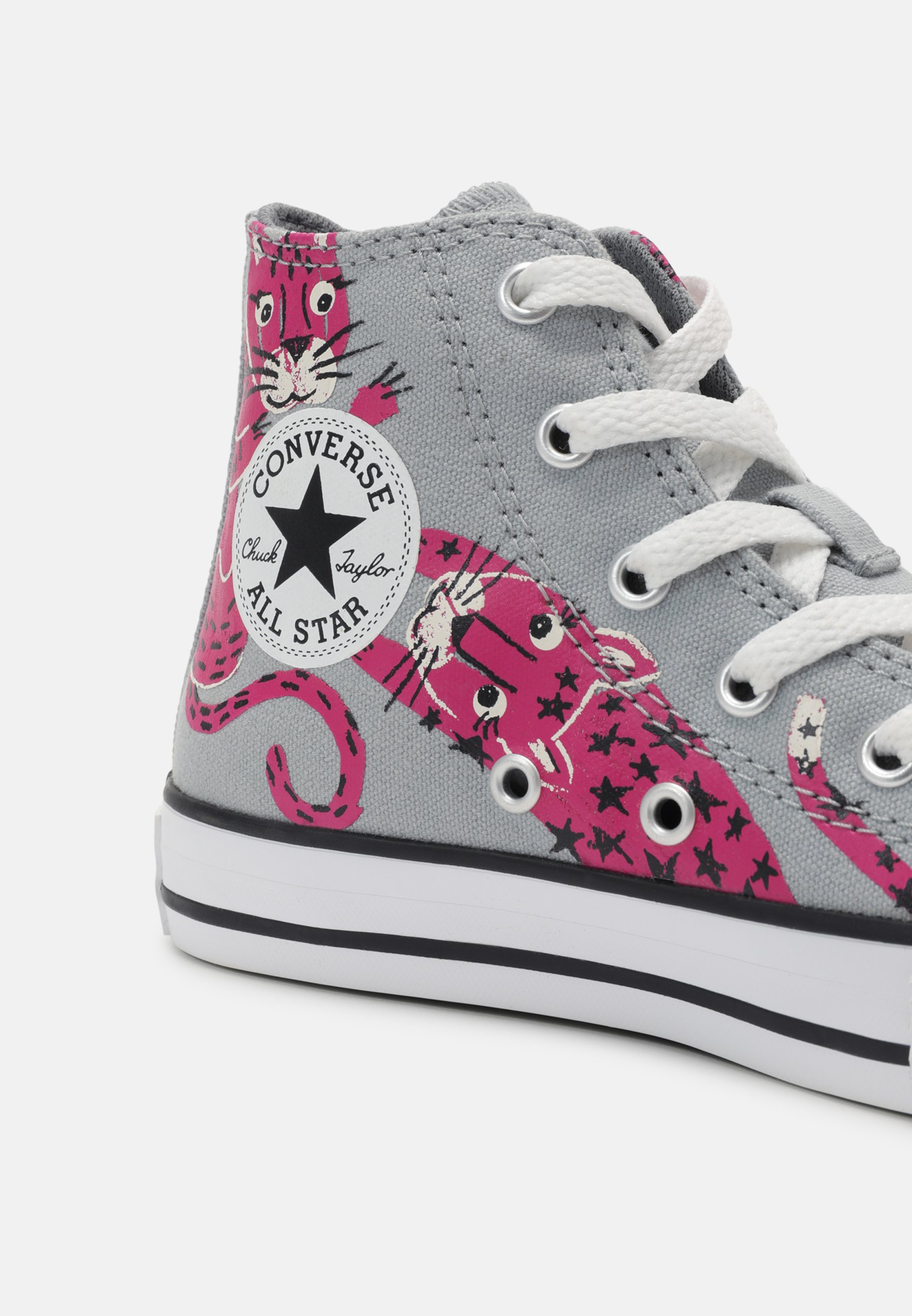 converse all star grey and pink