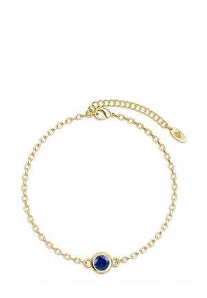 BIRTH STONE - Armband - doré   bleu