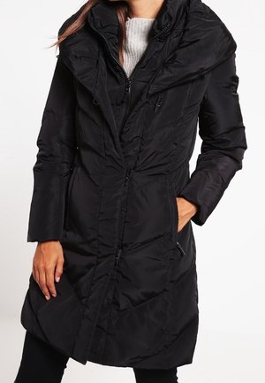 Abrigo de plumas - black