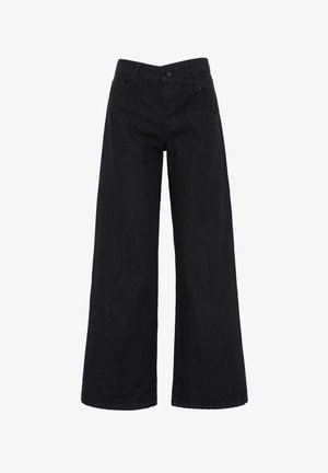 WRSTBHVR, WRSTBHVR PANTS MEG V3 JEANS - Jean flare - black
