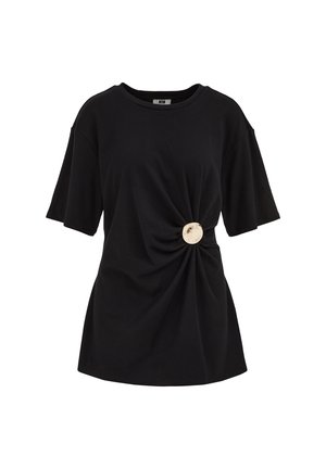 WE Fashion, T-shirt imprimé - black