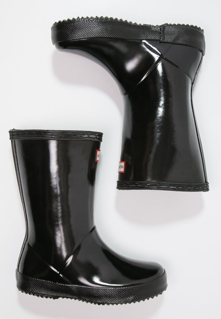 Hunter ORIGINAL KIDS FIRST CLASSIC GLOSS Gummistövlar Hunter ORIGINAL ORIGINAL KIDS GLOSS Gummistövlar black