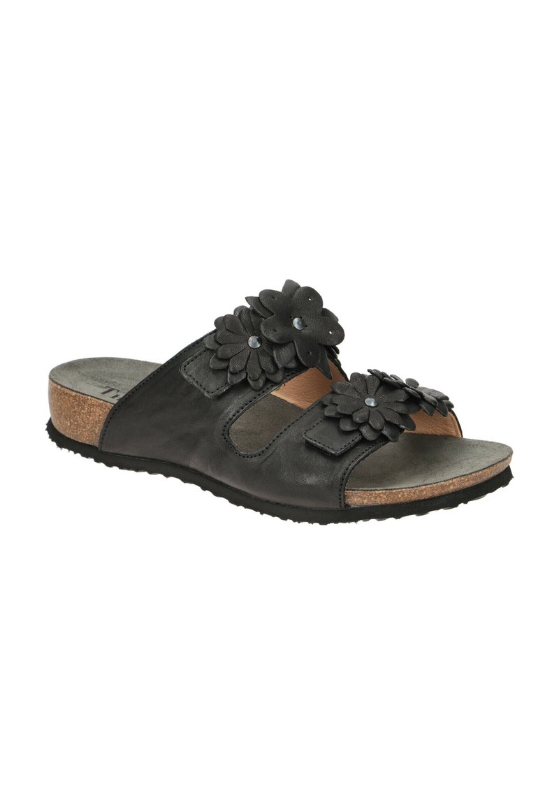 Damen Sneaker | Think MIZZI Pantolette flach black/schwarz - NW09773 Damen Sneaker | Think MIZZI Pantolette flach black/schwarz - NW09773