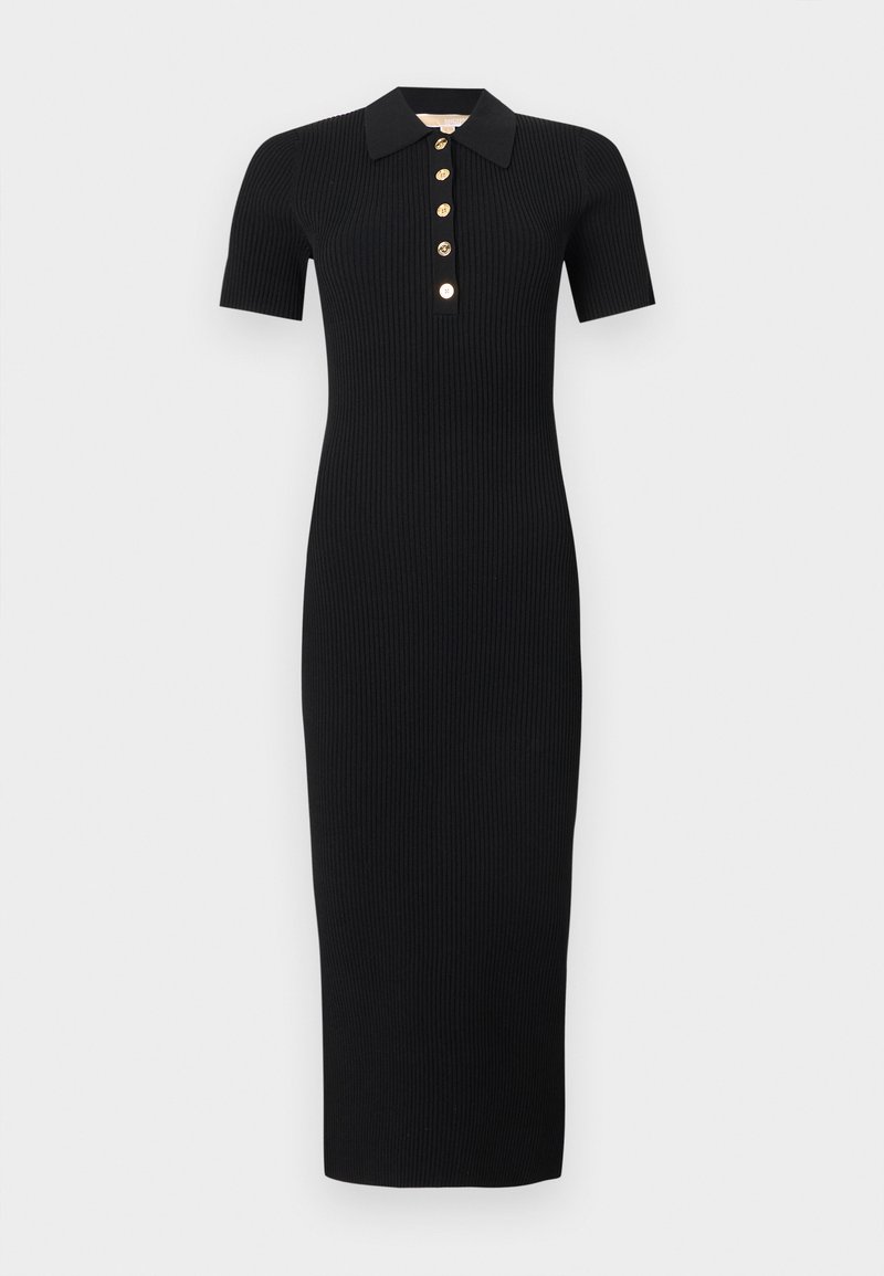 MICHAEL Michael Kors CORE MIDI DRESS - Vardagsklänning - black/svart ...