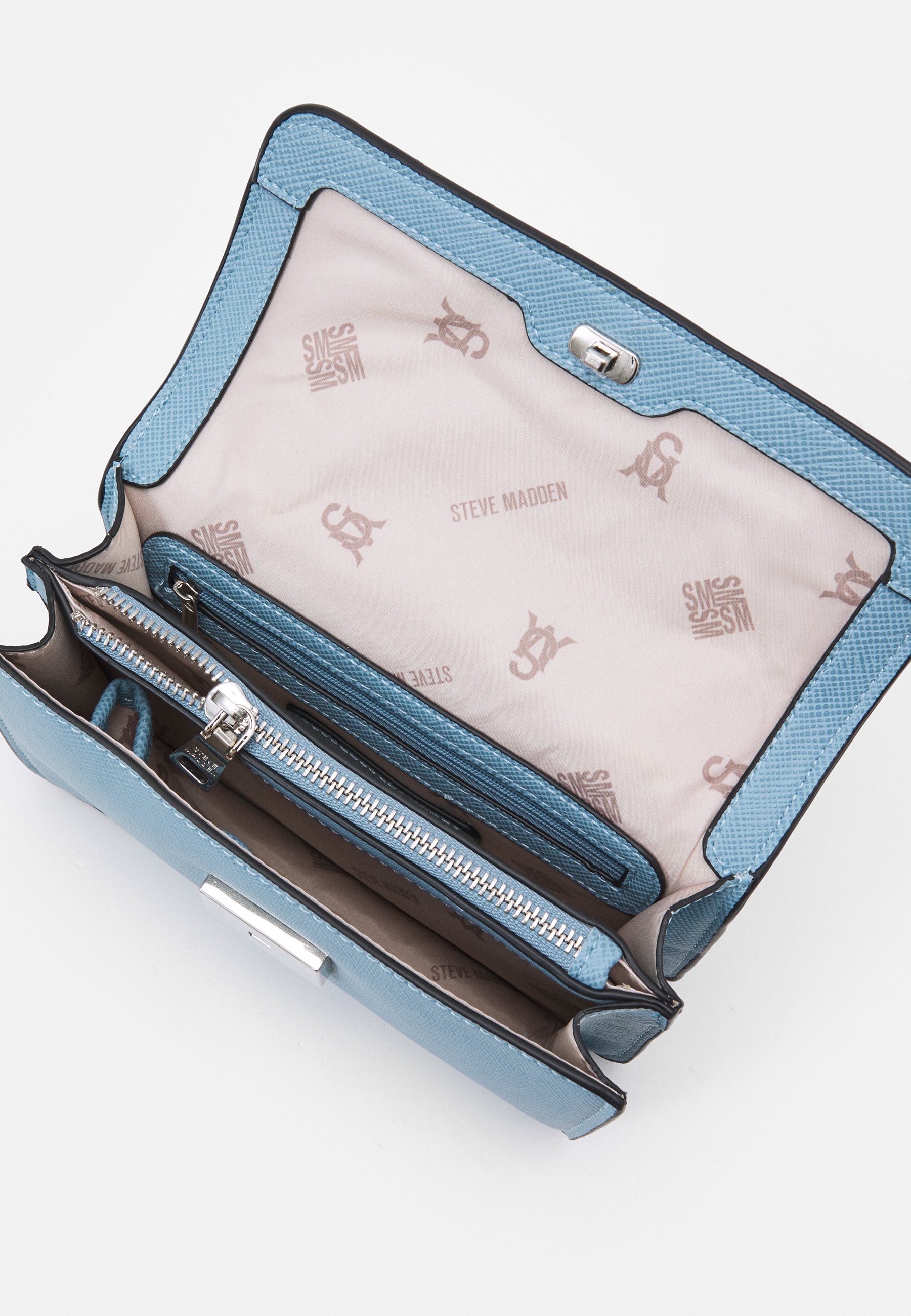 steve madden light blue purse