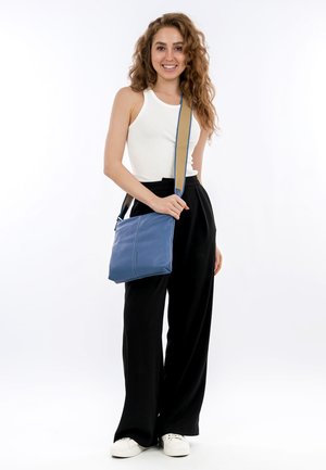 NESSY - Schoudertas - denim