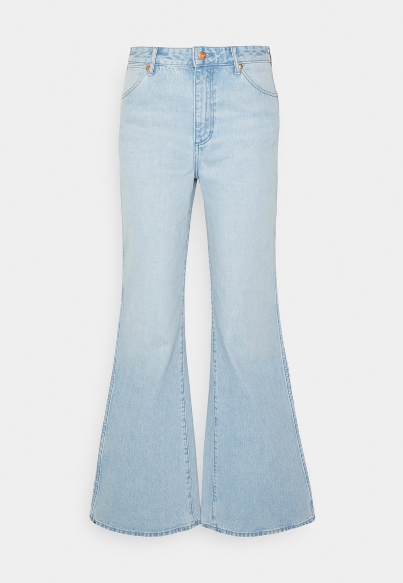 Wrangler Flared Jeans lichtblauw denim Wrangler Flared Jeans lichtblauw denim