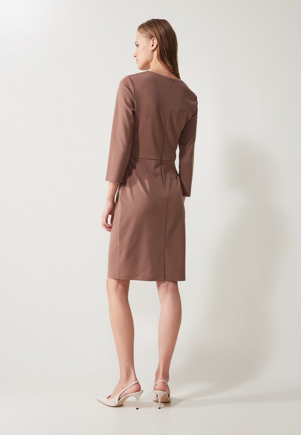 Shift dress - taupe2