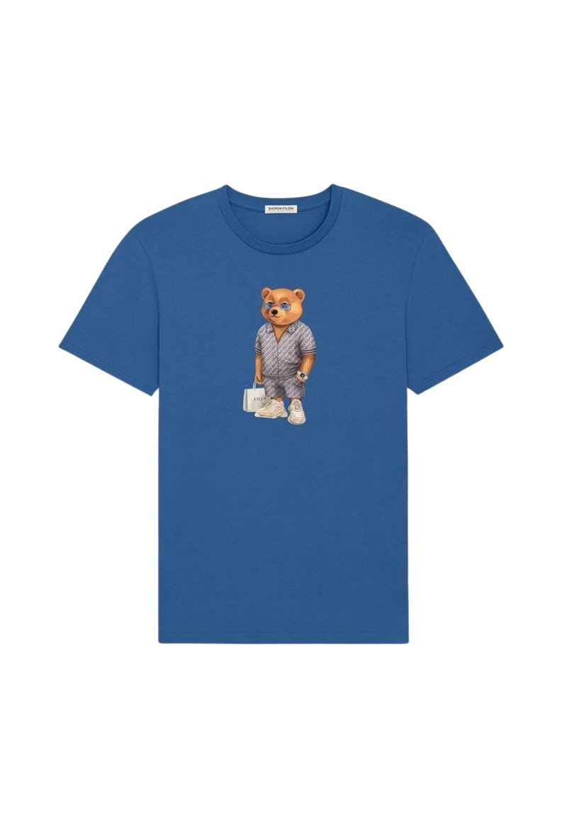 Baron Filou T-shirt print koningsblauw