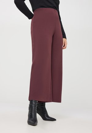 Terranova CULOTTE UNITA - Pantaloni - bordeaux scuro
