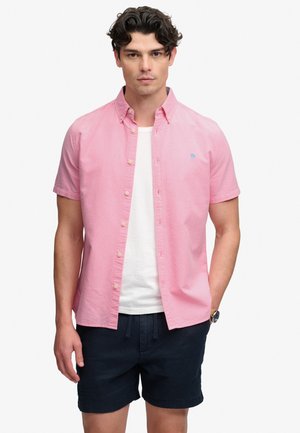 Superdry & Co, SUPERDRY PREPPY OXFORD SHORT SLEEVE SHIRT.. - Overhemd - cali coral chambray