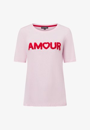Franco Callegari Print T-shirt - rosa rot