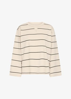 ICHI, IHKALA LONG SLEEVE - Sweatshirt - doeskin stripe