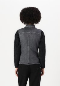 Calvin Klein Jeans SLEEVELESS LEAN SHIRT - Top - denim grey