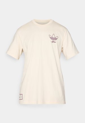 adidas Originals AJAX ICON GRAPHIC TEE - Squadra - halo ivory