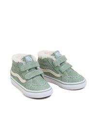 Vans SK8-MID REISSUE V - Lær-at-gå-sko - olive