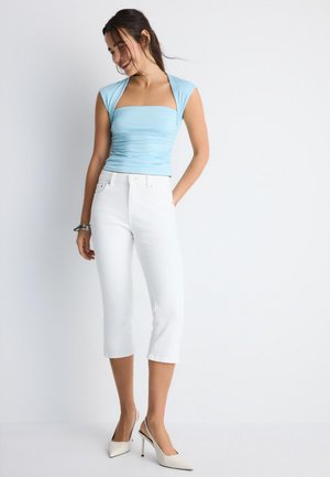 Stradivarius, SLINGBACK - Escarpins à talons hauts - white