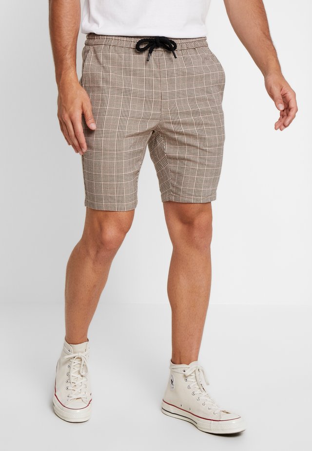 ONSLINUS CHECK - Shortsit - chincilla