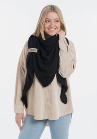 Knit Factory SALLY - Halsdoek - black