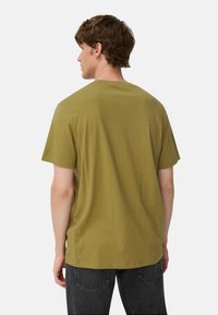 camel active T-shirt print - mosstone