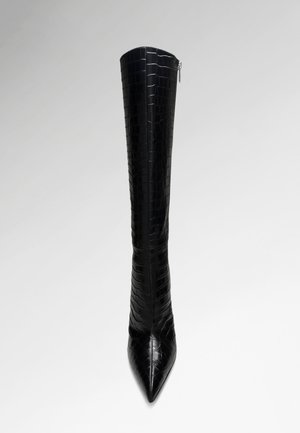 Guess, CANDELEYY ECHTLEDERSTIEFEL - Bottes à talons hauts - schwarz