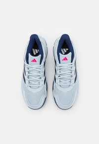 adidas Performance JAM CONTROL 3 M - Tenisice za sve terene - halo blue/dark blue/shock pink 2