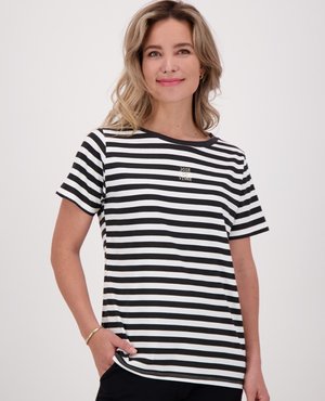 JE M'APPELLE T-shirt print - zwart