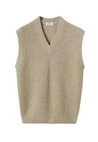 Mango Strickpullover - beige