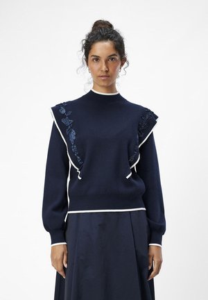 Object OBJSELMAYA PULLOVER - Pullover - sky captain white sand