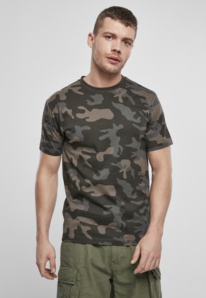 T-shirt print - darkcamo