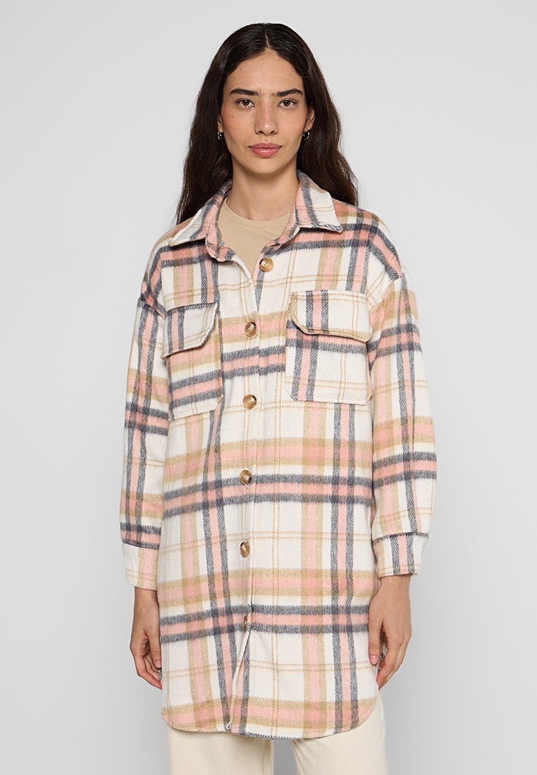 Apricot Lichte jas meerkleurig