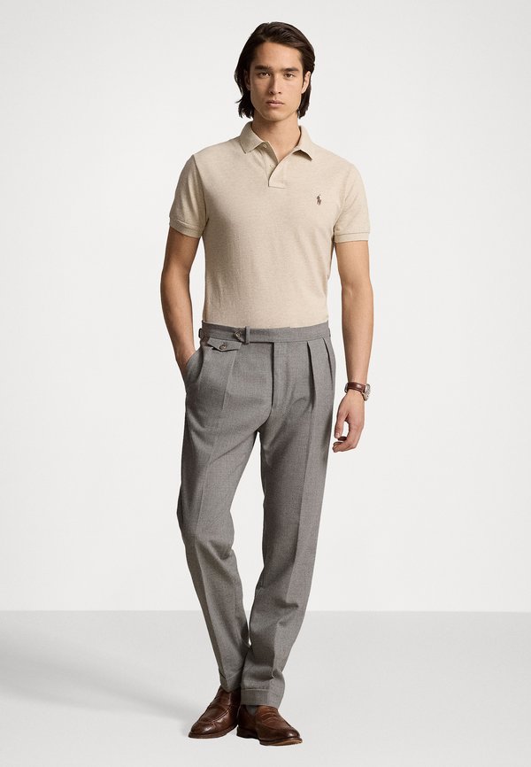 CUSTOM SLIM FIT MESH POLO SHIRT - Polo shirt - expedition dune heather2