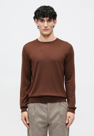 CONNOR - Pullover - warm chokolate