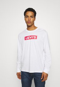 Levi's® - RELAXED LS GRAPHIC TEE - Maglietta a manica lunga - neutrals Immagine in miniatura 1