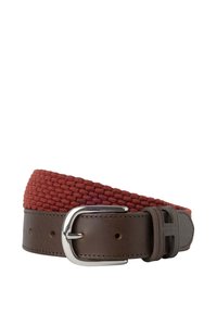 Unselected, burnt red