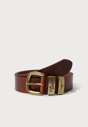 R. M. WILLIAMS, DROVER BELT - Cinturón - mid brown