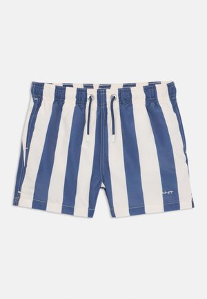 STRIPED  - Bañador corto - dusty navy