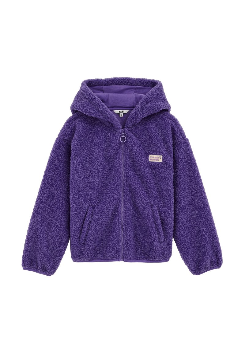 Veste Polaire à Capuche Ann Taylor Femme, Violette, Taille M