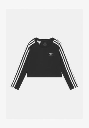 3 STRIPES - Top s dlouhým rukávem - black/white