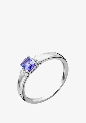 DIAMANT L'ÉTERNEL, DIAMOND AND GEM STONE - Prsten - white gold-coloured