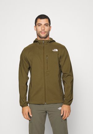 NIMBLE HOODIE - Kurtka Softshell - military olive
