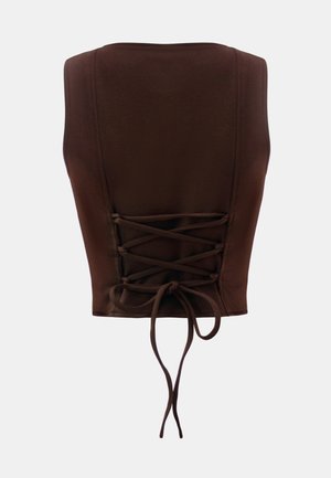OW Collection NATALIE - Vest - brown