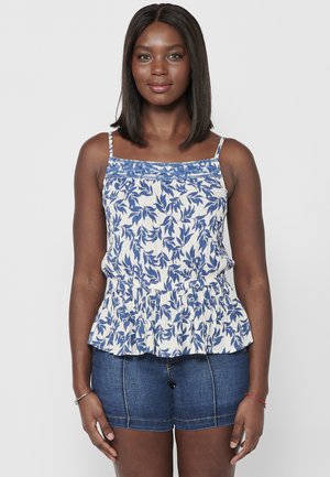 Koroshi Top - azul   blue