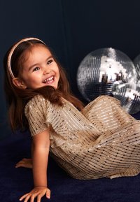 Next SPARKLE - Kokteilinė suknelė / vakarėlių suknelė - gold