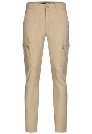 INDICODE JEANS INSAFI - Cargo trousers - cornstalk
