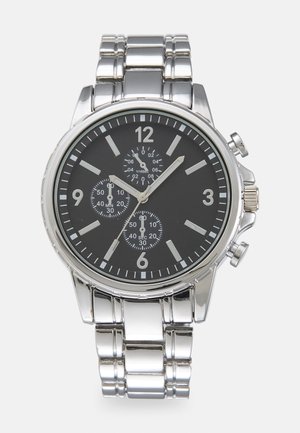 UNISEX - Watch - silver-coloured/black