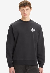 Levi's® RELAXED GRAPHIC CREWNECK SWEATSHIRT - Mikina - caviar