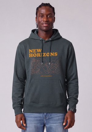 watapparel, NEW HORIZONS ARE EVERYWHERE UNISEX - Hoodie - india ink grey