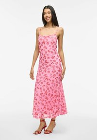 VILA VISINE TRÄGER - Maxikleid - pink yarrow